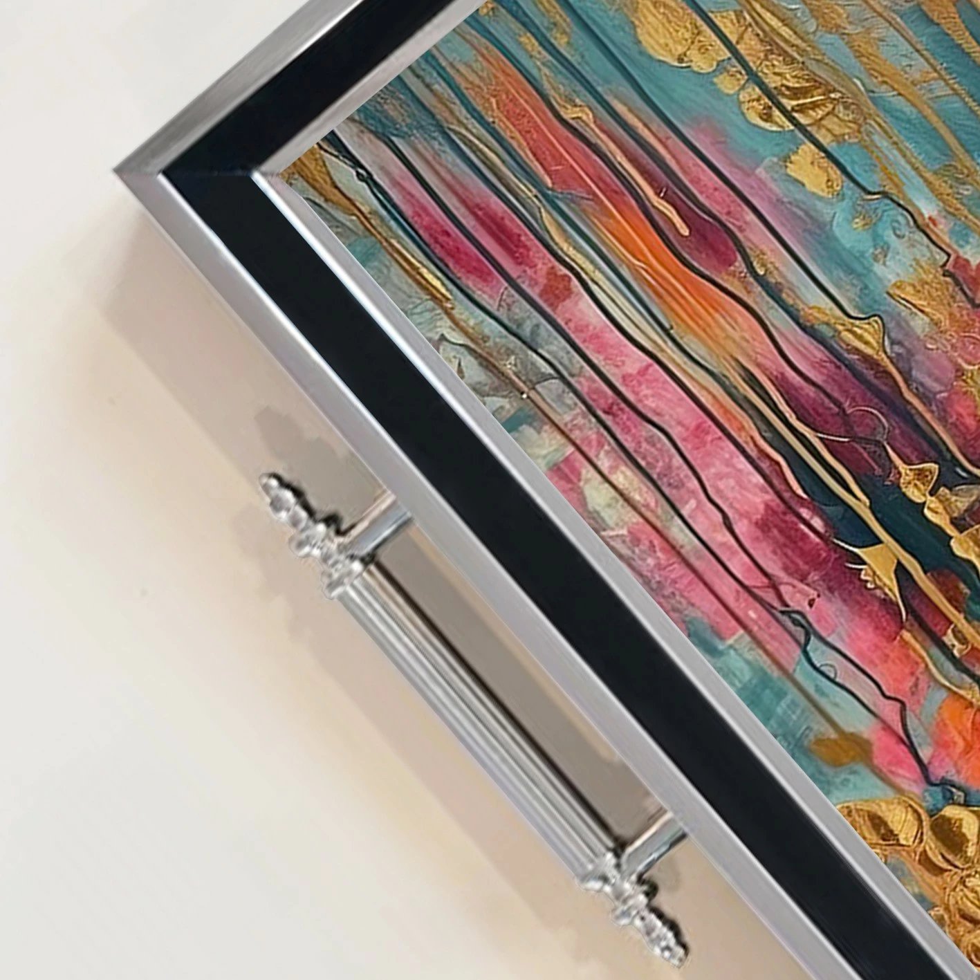 Tabaka qelqi, dizajn shumëngjyrësh, TPG9769 Tabaka qelqi, dizajn shumëngjyrësh, TPG9769