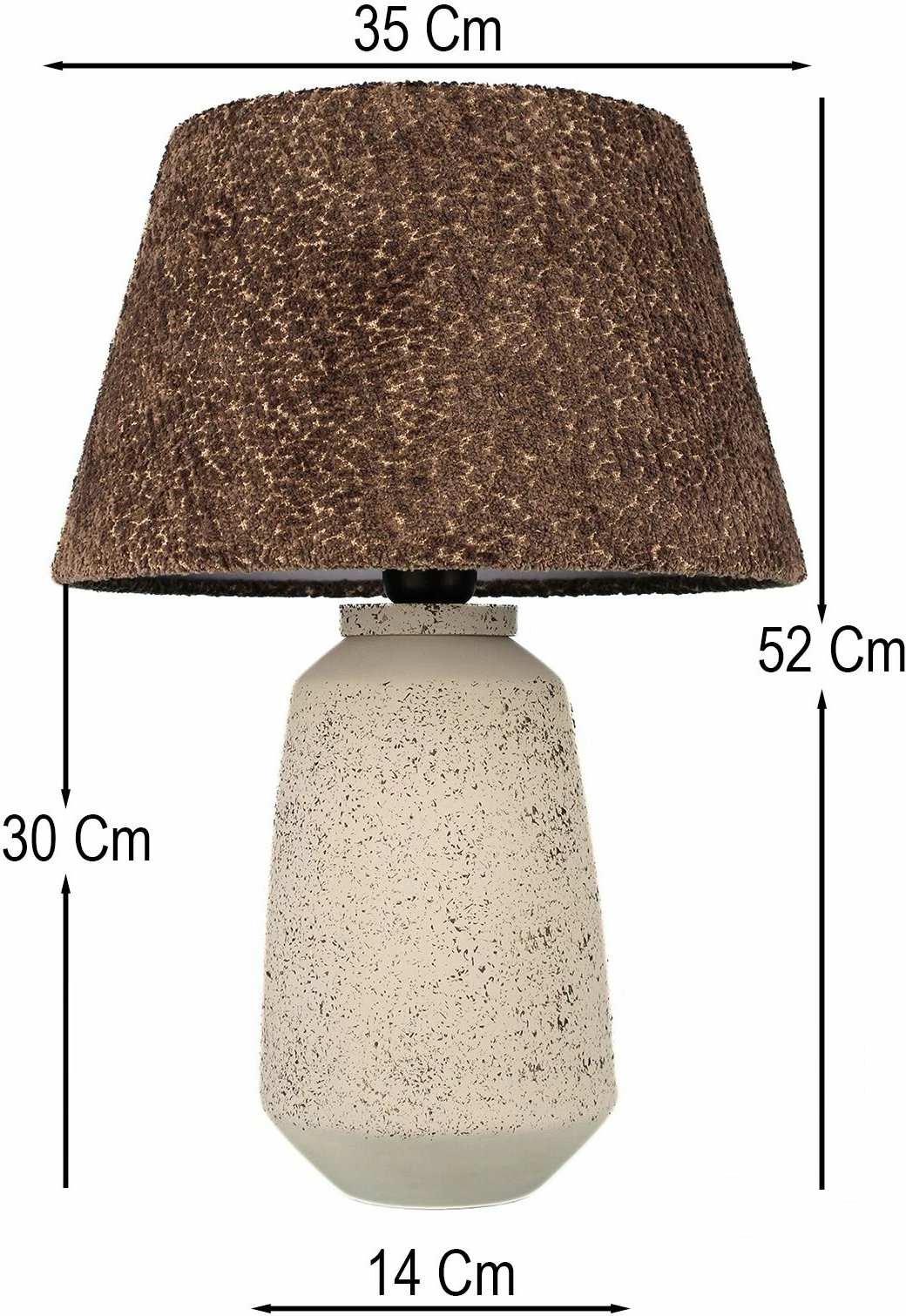 Llambë tavoline Opviq, BK119, shumëngjyrëshe