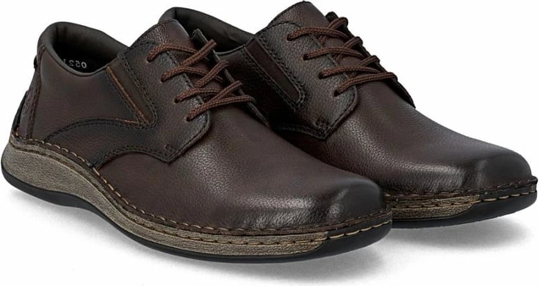 Këpucë për meshkuj Rieker, kafe