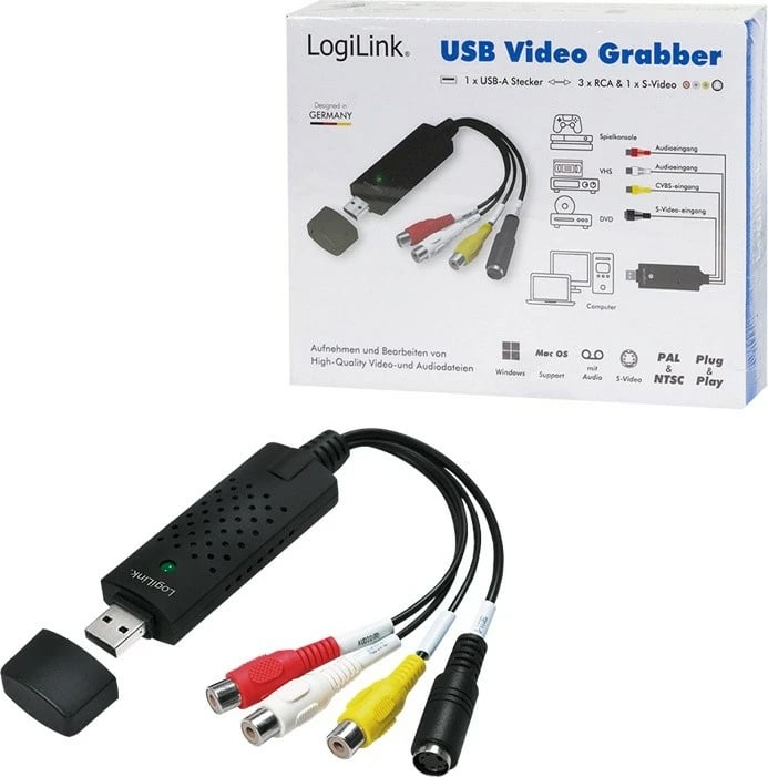 Adapter audio/video LogiLink VG0030, USB 2.0, i zi