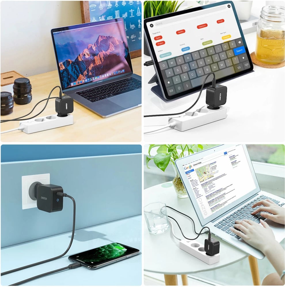 Karikues muri Choetech Q6006, USB Type-C, 61W, GaN, i zi