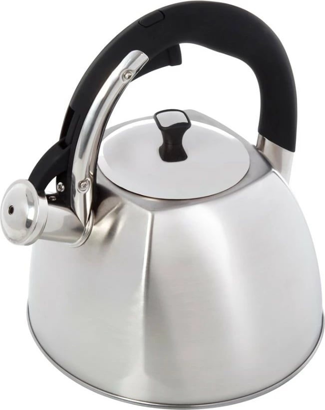 Çajnik klasik Feel-Maestro MR-1333-S, 2.2L, çelik inox, i zi/argjendtë