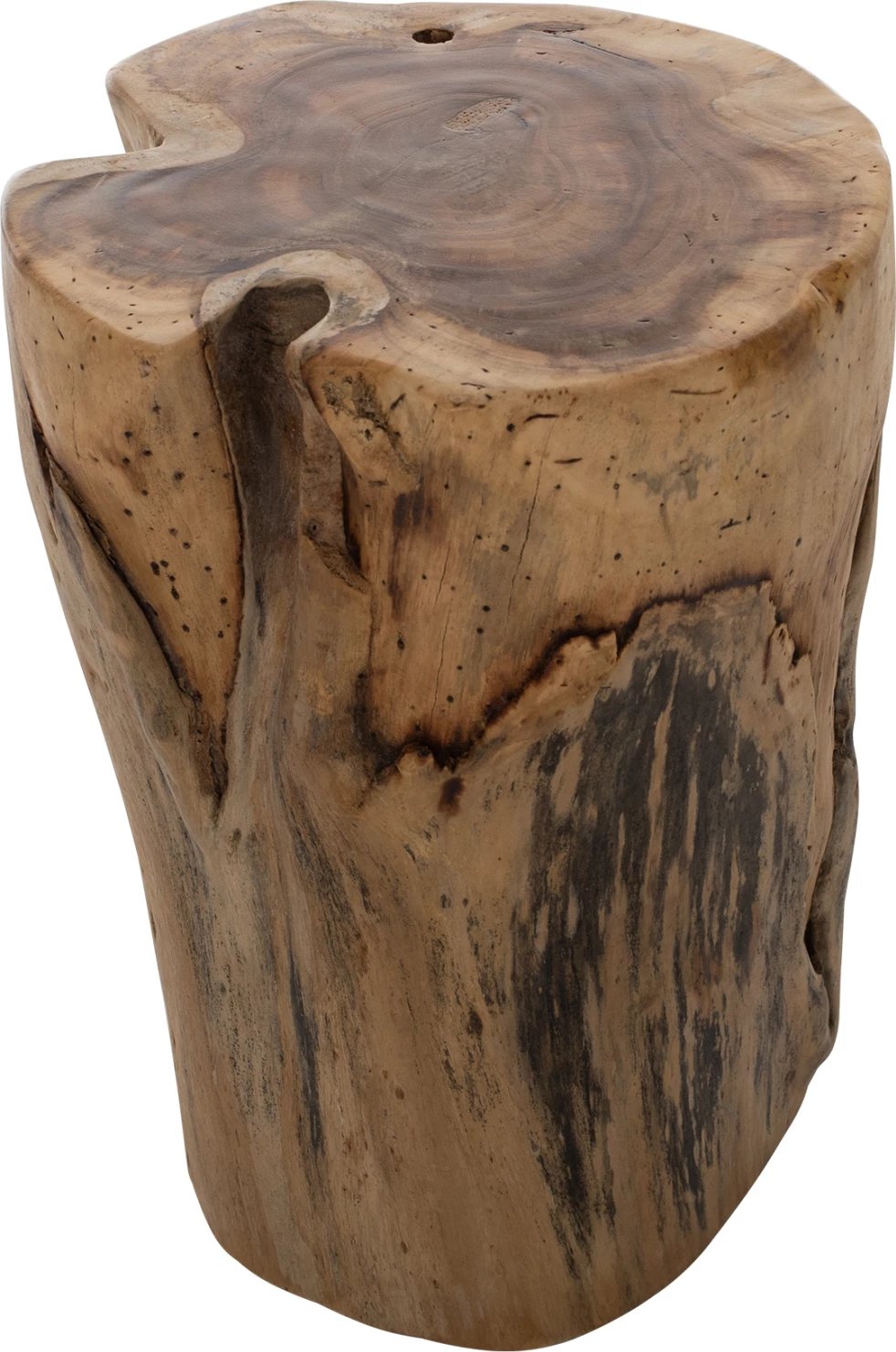 Tavolinë anësore trung lisi, FB99374, Φ30-35x45 cm