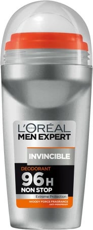 Deodorant roll-on për meshkuj L'Oreal Paris Men Expert Invincible, 50ml