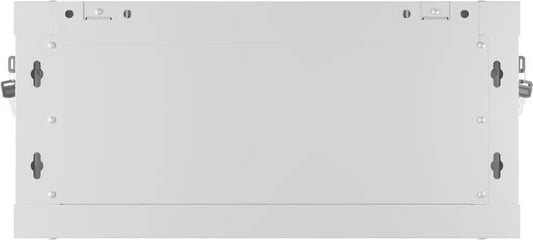 Kabinet rack muri 19", Lanberg WF01-6404-23S, 4U 600x450, derë e perforuar, 4 shina, 2 vende ventilatori, IP20 60 kg, gri, Flat Pack