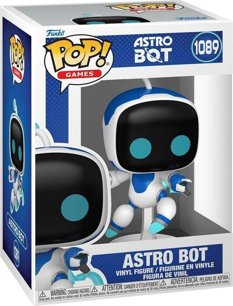 Figurë vinili Funko Pocket Pop Astro Bot 1089 bardh e kaltër