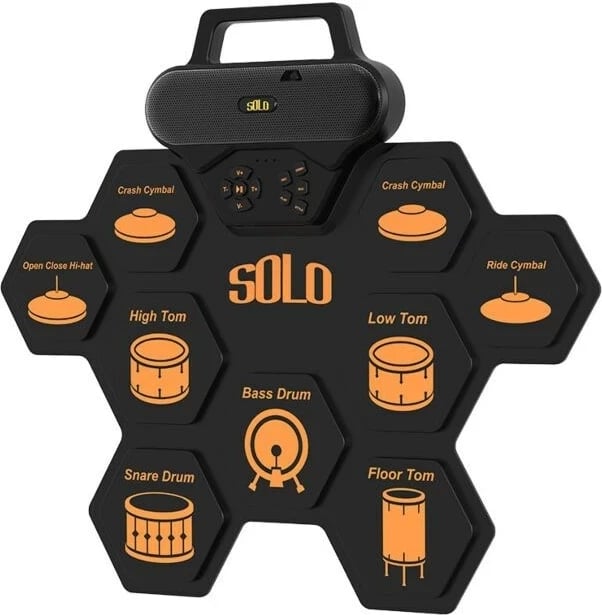 Set daullesh elektronike NN SOLO roll-up, USB-C, MP3