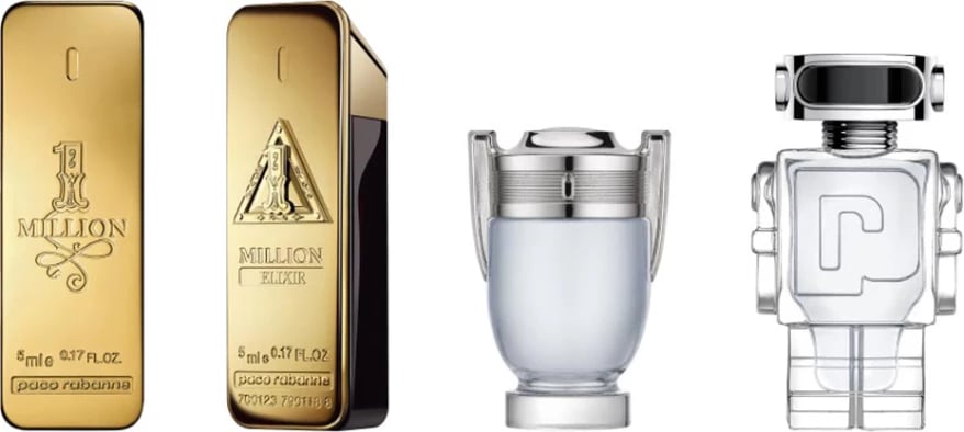 Set Paco Rabanne Men's Mini, 4 x 5 ml Set Paco Rabanne Men's Mini, 4 x 5 ml