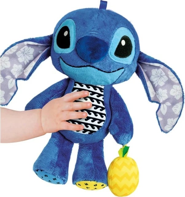 Lodër pelushi Clementoni Stitch My First Plush, për fëmijë, Blu