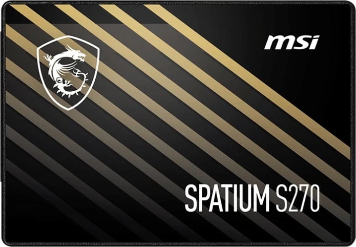 SSD MSI SPATIUM S270, 480GB, 2.5 inç, SATA III