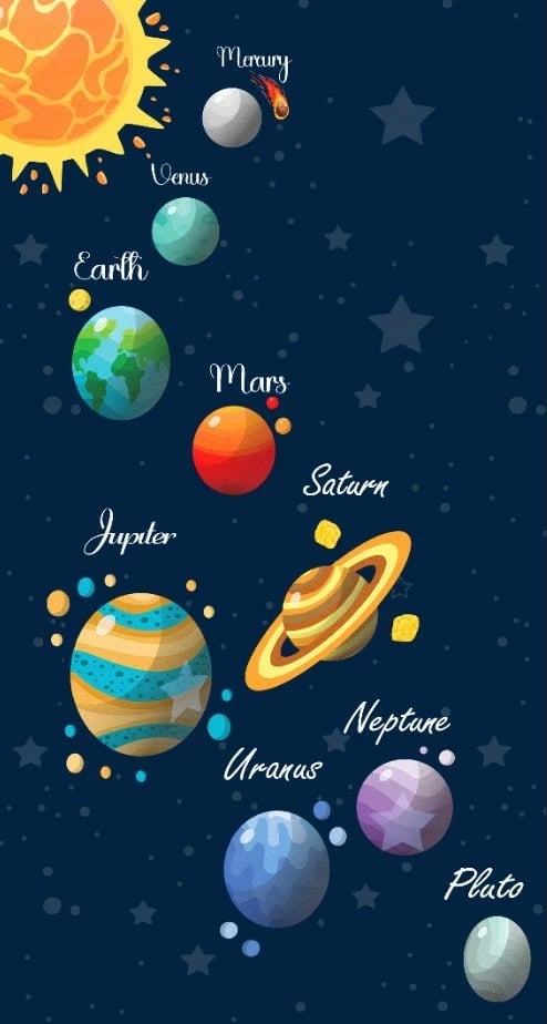 Qilim me planetët, shumëngjyrësh, 80x300cm, Conceptum Hypnose CT-3168