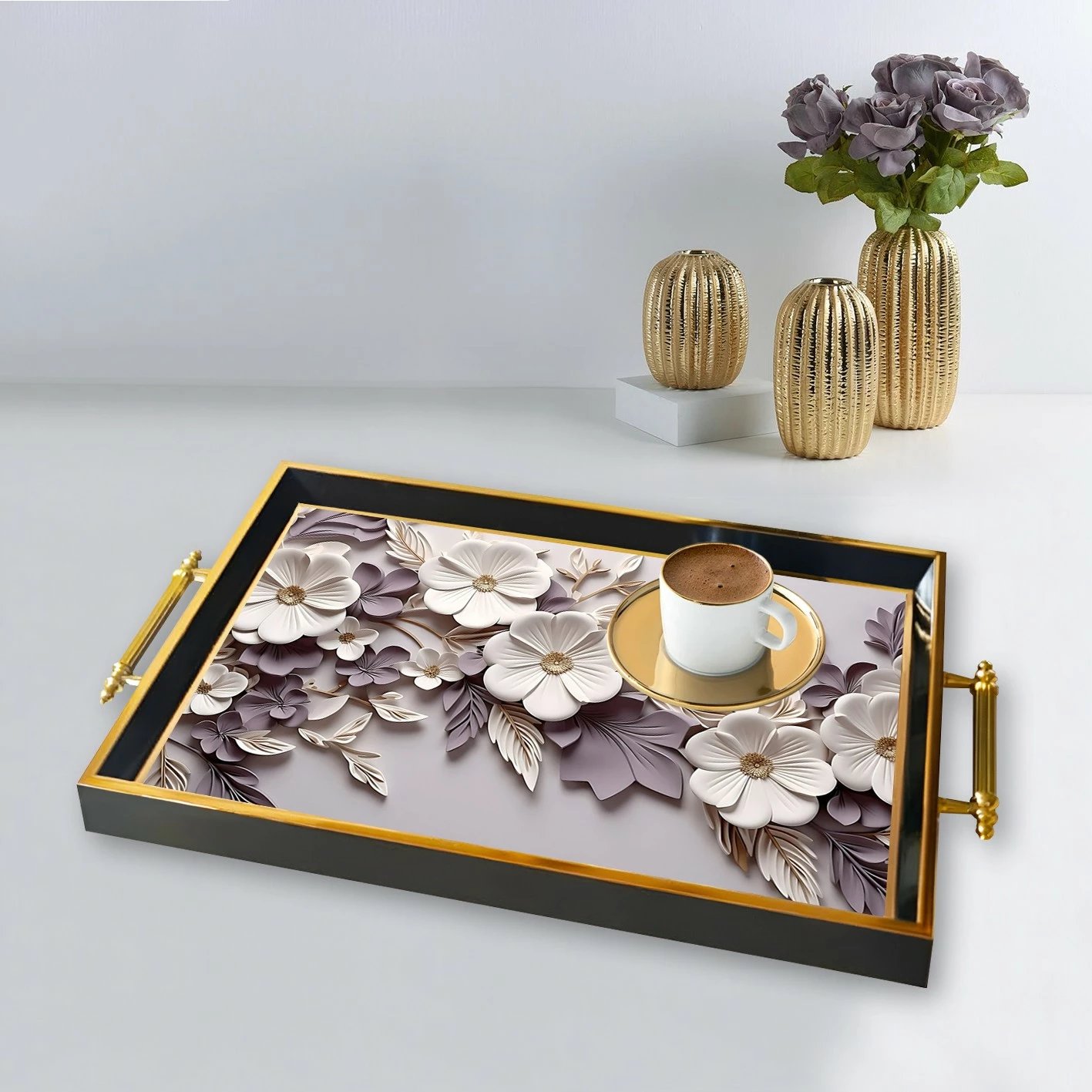 Tabaka prej qelqi Aberto Design, TPA9899, shumëngjyrëshe