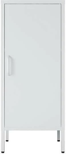 Kabinet metalik Nextdeco H102x42x35cm, Bardhë