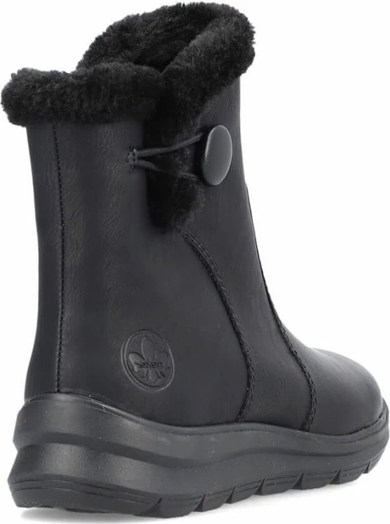 Çizme Rieker për femra, të zeza