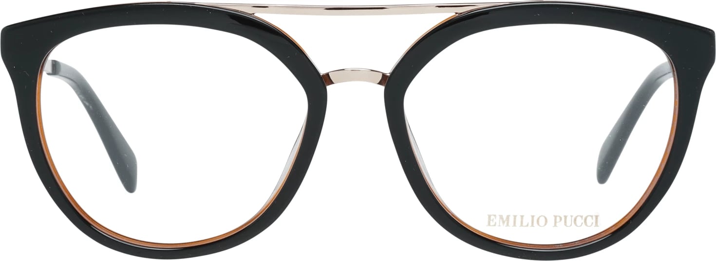 Kornizë optike për femra Emilio Pucci, e zezë