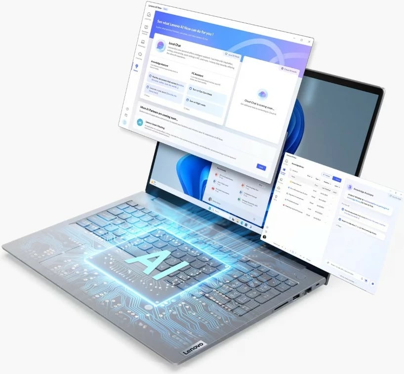 Laptop Lenovo ThinkBook 16 G8 IAL, Intel Core Ultra 7 255H, 32 GB RAM, 1 TB SSD, 16.0", Gri