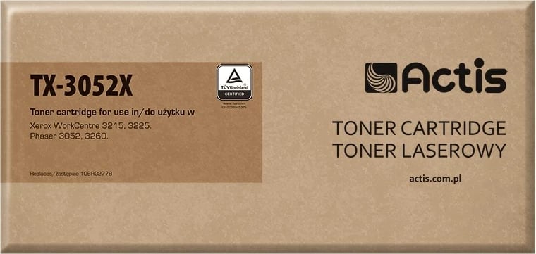 Toner zëvendësues Actis për printer HP, Standard, 3000 fletë