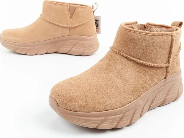 Çizme dimri për femra Skechers, kafe