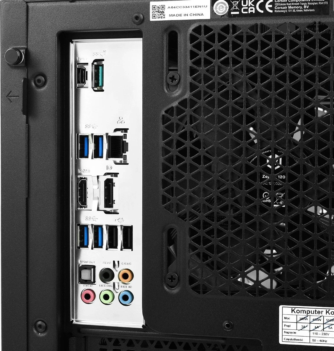 Kompjuter Infinity Ultimate R750, Ryzen 7, RTX 4070 Super, 64GB RAM Memorje, 2TB+4TB, e zezë