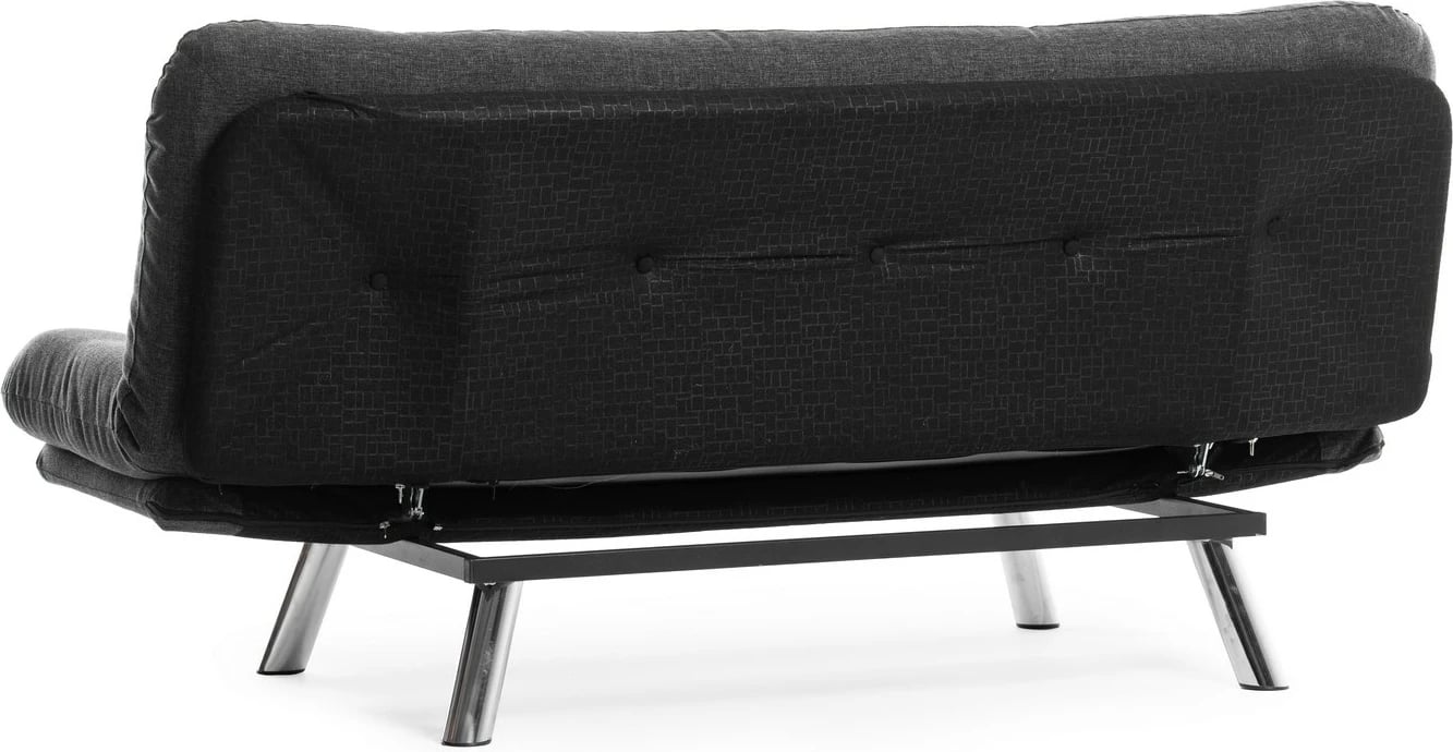 Divan-krevat 3 vendësh, Atelier del Sofa, Misa Small, ngjyrë gri e errët