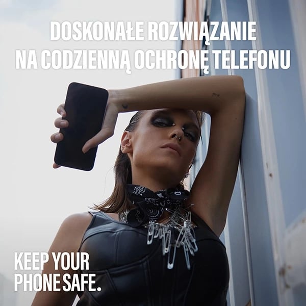 Xham mbrojtës PanzerGlass SAFE Ultra-Wide Fit për iPhone 15 Plus