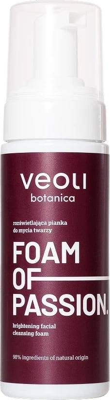 Shkumë pastruese fytyre për femra Veoli Botanica Foam Of Passion 150ml