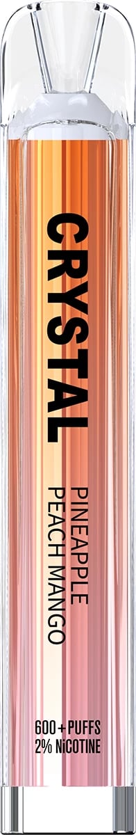 CRYSTAL Pineapple Peach Mango 2%