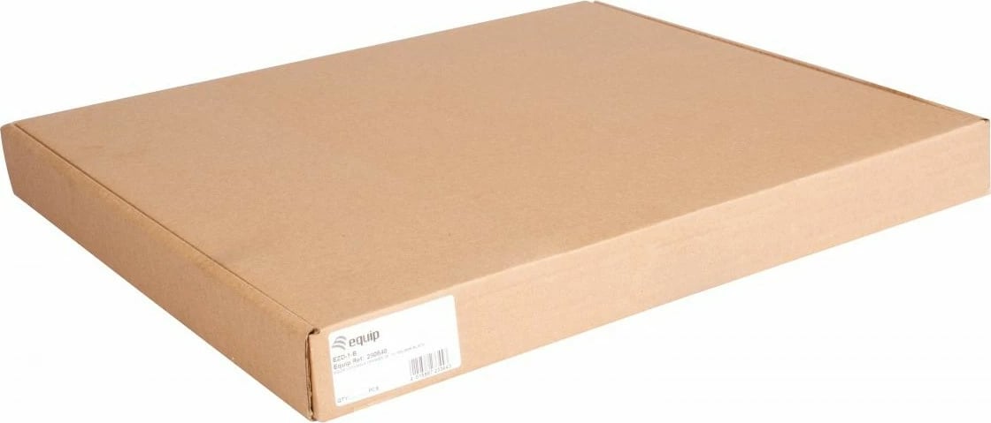 Sirtar rack EQUIP 19 inch 1U, i zi, për kasë serveri
