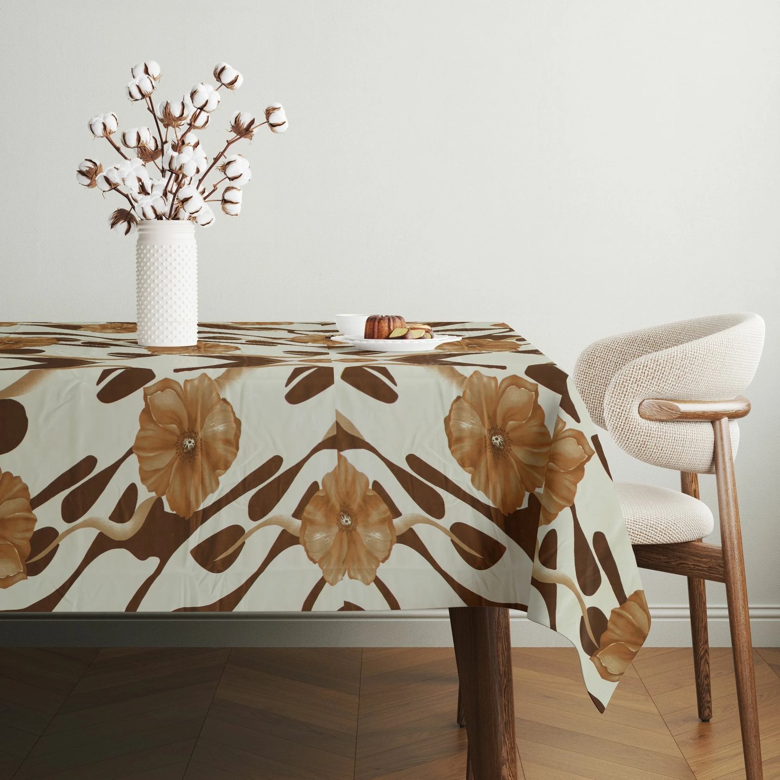 Mbulesë tavoline Hermia, Gravellamg1, 140x220 cm