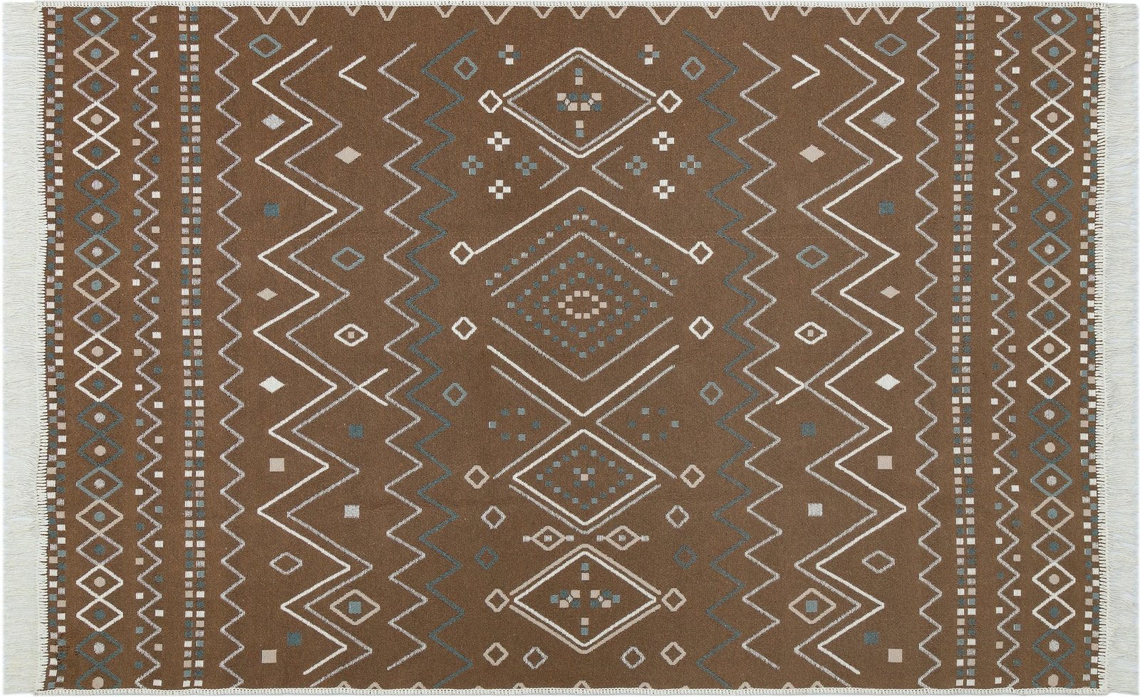 Qilim, ngjyrë bezhë dhe blu, 160x230cm, Conceptum Hypnose, Ar 05