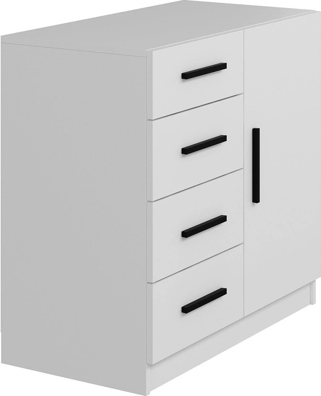 Komodë Hanah Home, Kale - 7901, e bardhë