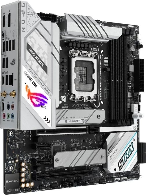 Pllakë amë ASUS ROG STRIX B760-G GAMING WIFI D4, Intel B760 LGA 1700, micro ATX