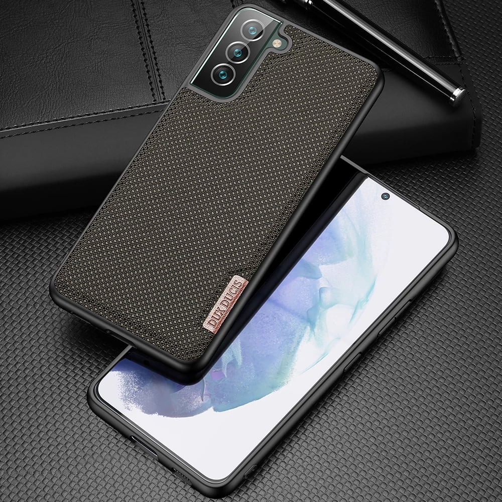 Mbështjellës Dux Ducis Fino për Samsung Galaxy S22+, najlon, Gjelbër