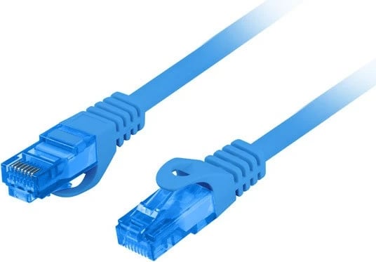 Patchcord Lanberg, S/FTP CAT.6A,15 m, i kaltër