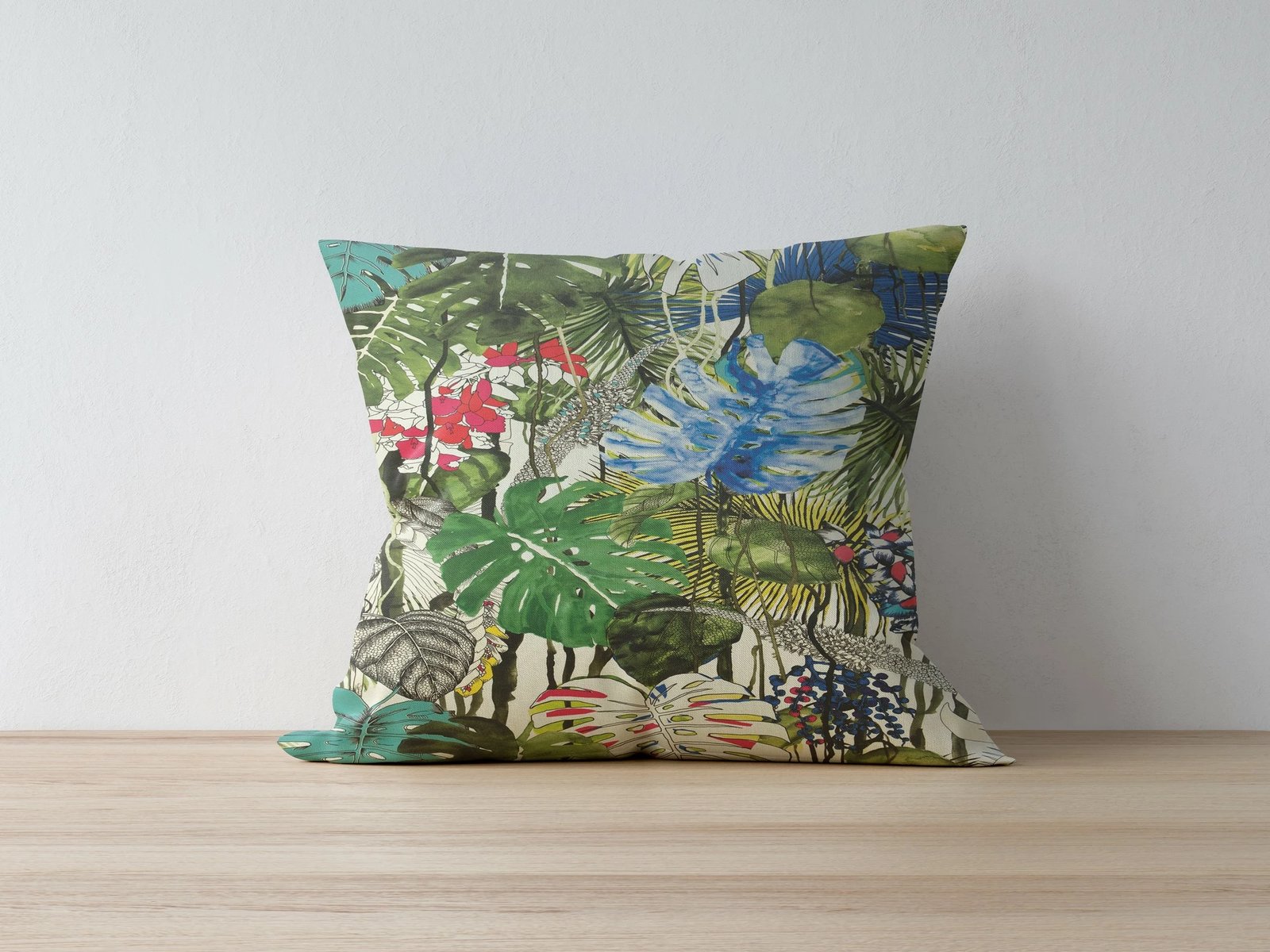 Jastëk dekorativ Aberto Design, a1062, shumëngjyrësh, 43x43cm