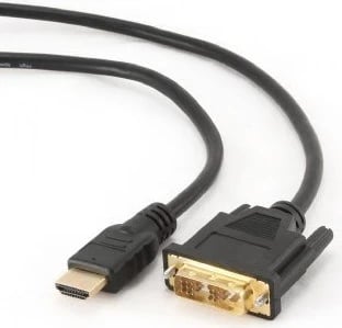 Kabllo Gembird HDMI në DVI-D, 3m, e zezë