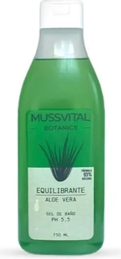 Xhel për dush Mussvital Botanics Aloe Vera 750ml Xhel për dush Mussvital Botanics Aloe Vera 750ml
