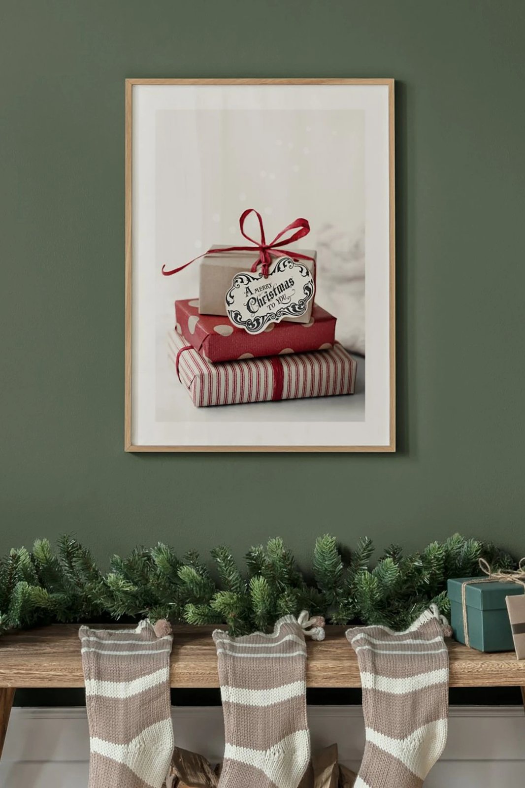 Pikturë dekorative me kornizë, shumëngjyrëshe, Wallity, Tekhamcerceve83, 33x48cm