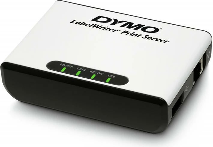Print server, Dymo, LabelWriter S0929080, 100Mbps, USB, për rrjet