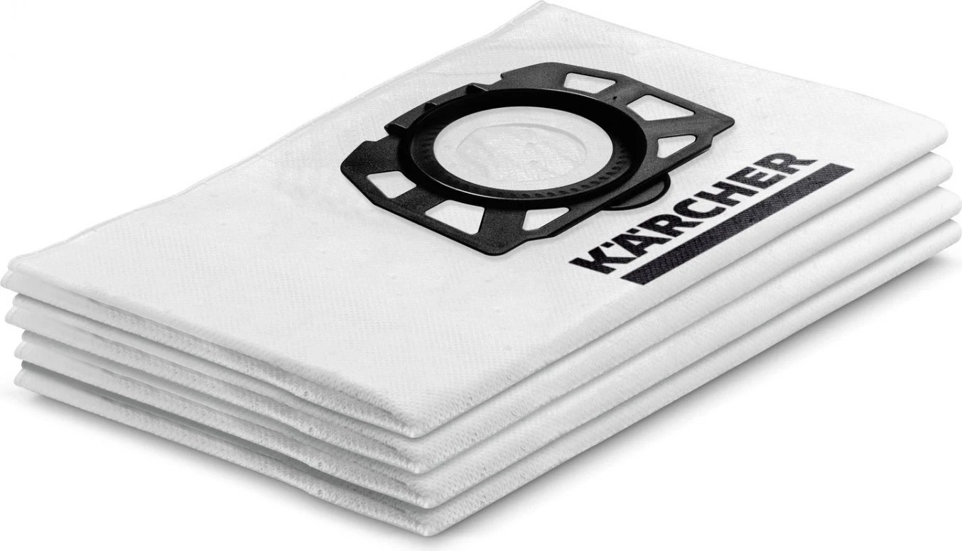Çanta filtri Karcher 2.863-314.0, 4 copë, të bardha