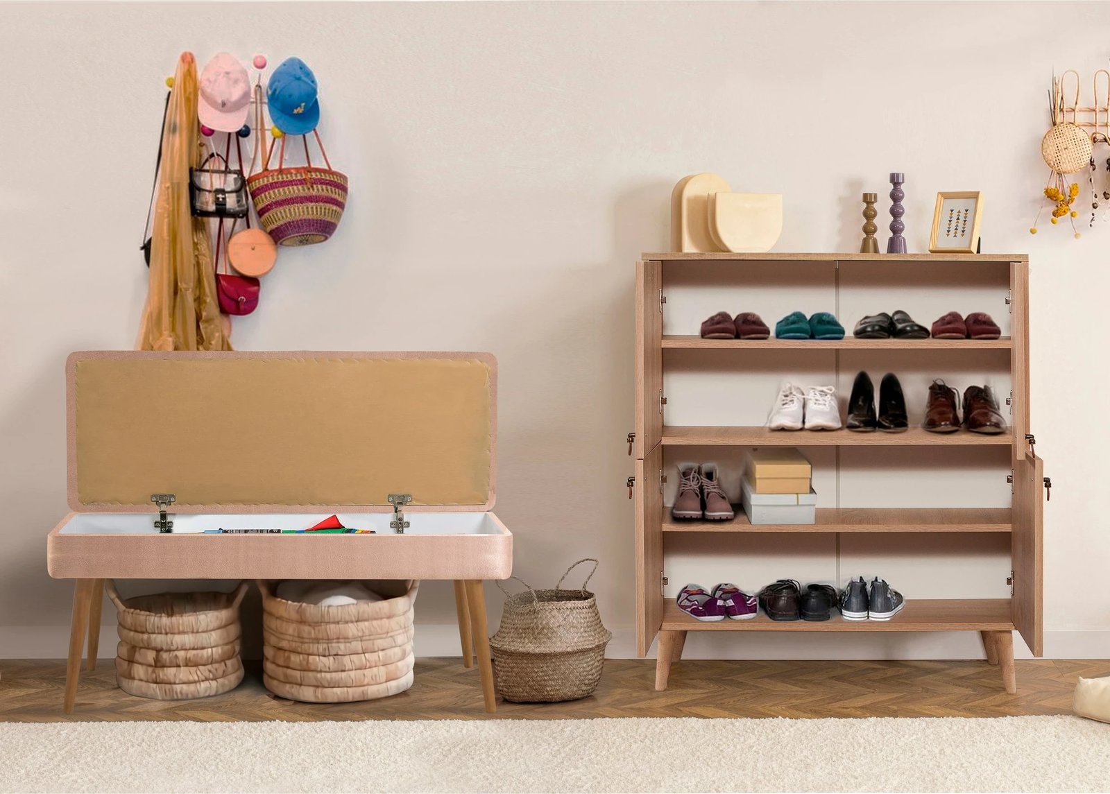 Set mobiljesh për korridor, Skye Decor, Sonomo & Stone, Multilux - Tigris - 0900