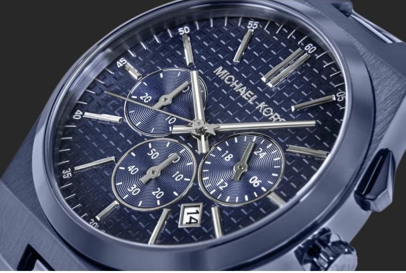 Orë dore për meshkuj Michael Kors, blu