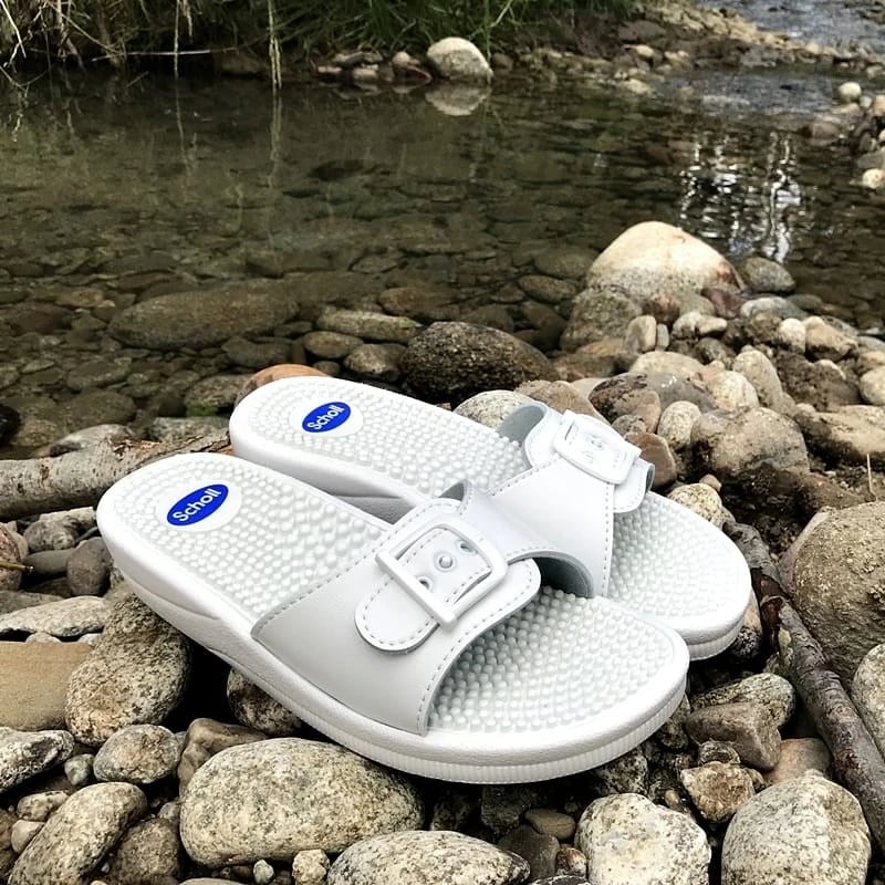 Flip-flops Mobilex Scholl New Massage, për femra, Bardhë | 41