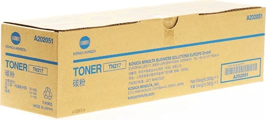 Toner, Konica Minolta, TN217 A202051, rendiment 17500 faqe, zi