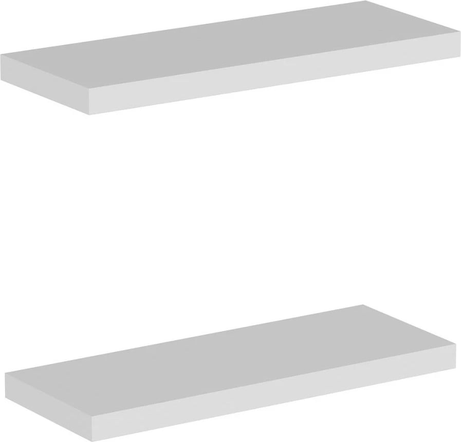 Raft muri, ngjyrë e bardhë, Skye Decor Gizli2 60