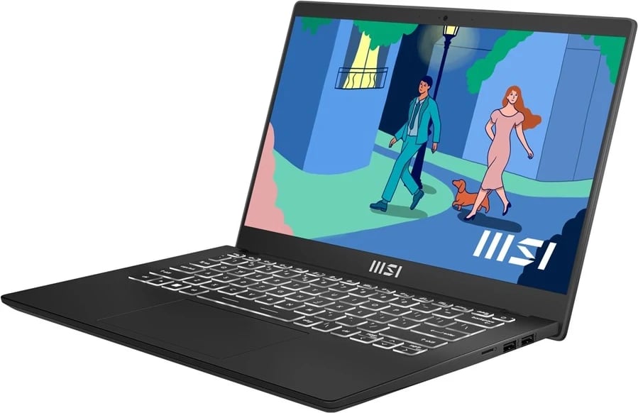 Laptop MSI Modern 14 C12MO-868PL, 14'' Full HD, Intel® Core™ i5, 16 GB RAM, 512 GB SSD, Wi-Fi 6, Zi