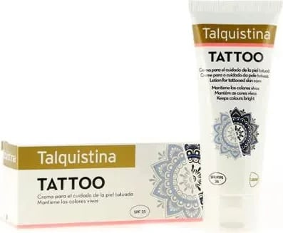 Krem për kujdesin e lëkurës me tatuazh Lacer Talquistina SPF25, unisex, 70ml Krem për kujdesin e lëkurës me tatuazh Lacer Talquistina SPF25, unisex, 70ml
