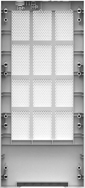 Kasë Darkflash A290, Middle Tower, xham i temperuar, pa ventilatorë, e bardhë