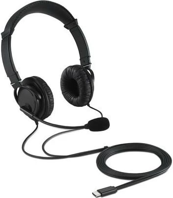 Kufje Kensington Hi-Fi USB-C me mikrofon, K97457WW, të zeza