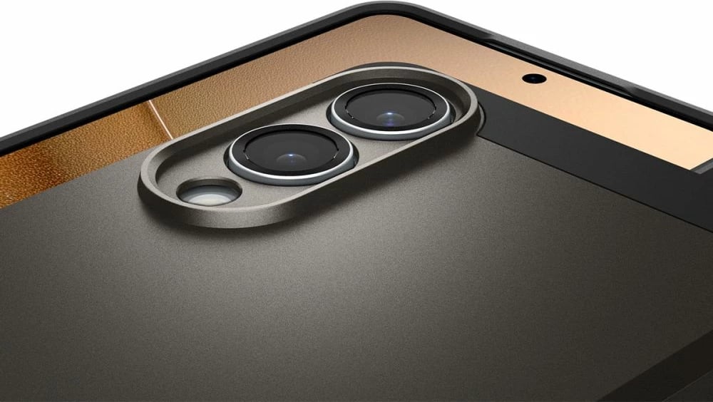 Mbështjellës Spigen Tough Armor MagSafe për Samsung Galaxy S25 Edge, Gri/Zi